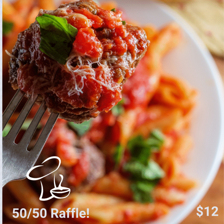 Image of plate of spaghetti and meatballs