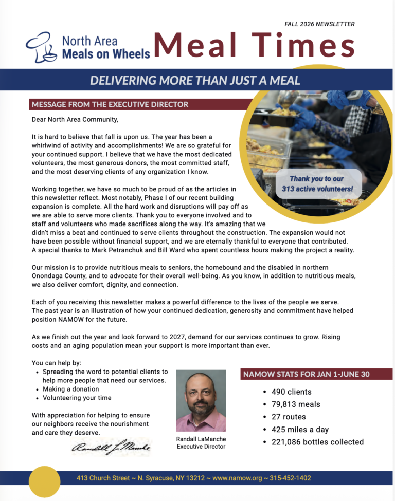 2026 Fall Newsletter