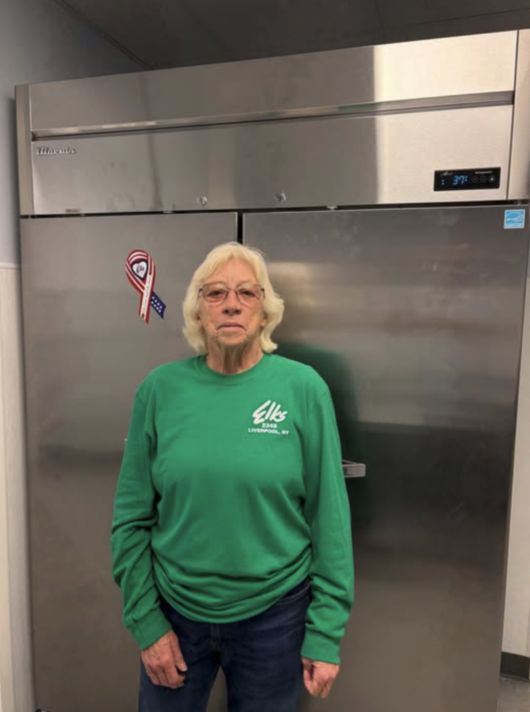 Liverpool Elks donate reach-in cooler to North Area Meals on Wheels